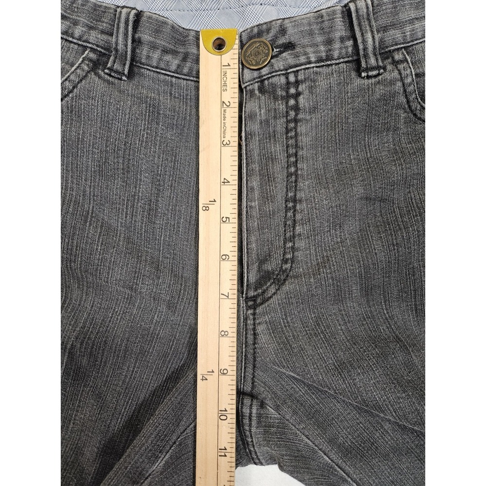 Brioni Jeans Men 33x28* Black Marmolada Straight Leg Pants Italy Designer Luxury - Picture 12 of 12